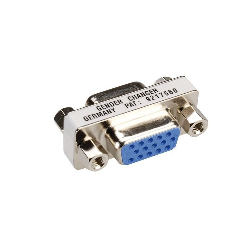 Roline Mini Gender Changer, 15-Pin